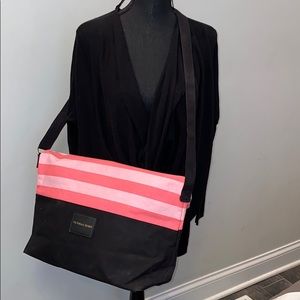 VICTORIA’S SECRET Canvas Foldover Crossbody Tote